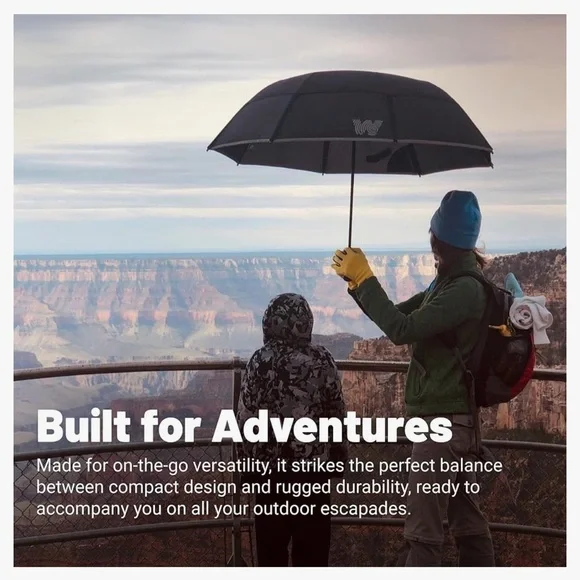 NEW Weatherman x Arnold Palmer Collapsible Golf Umbrella Green Signature Drinks - Picture 6 of 7